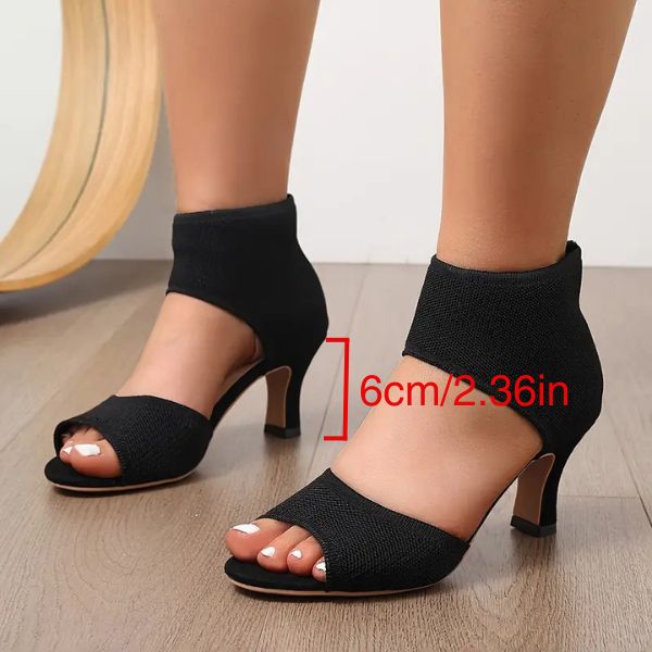 ❤️High Heel mit elastischem Riemen