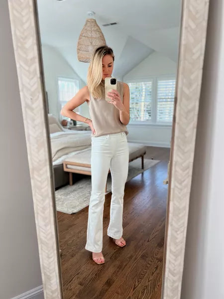 Neue eng anliegende Vintage Flared Jeans (2 kaufen, kostenloser Versand)