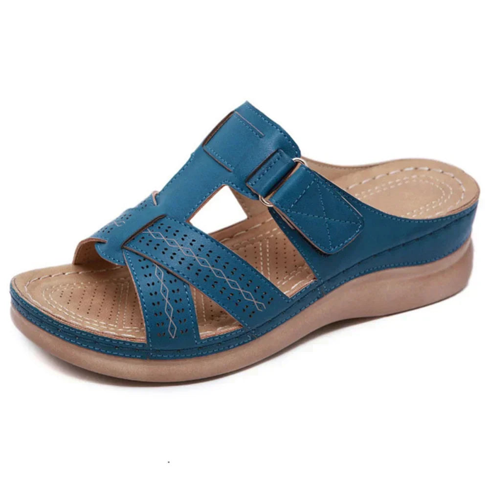 Premium Bequeme Vintage Zehenstegsandale