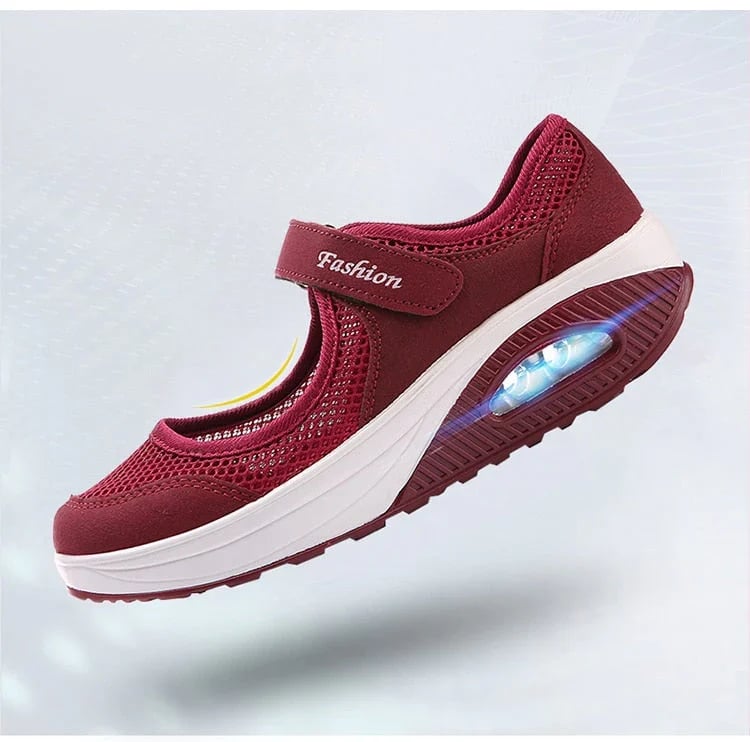 Dehnbare atmungsaktive leichte Walkingschuhe