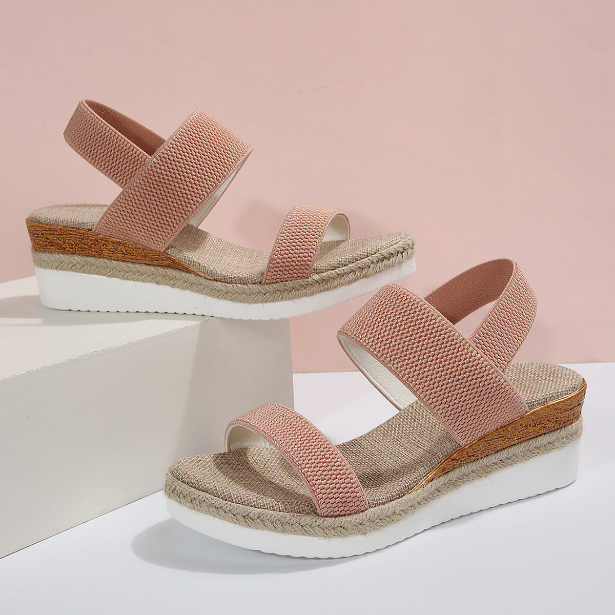 Damen Wedges Sandalen
