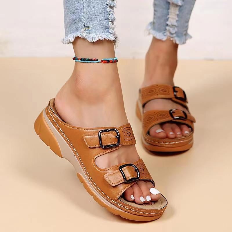 Damen Wedges Sandalen