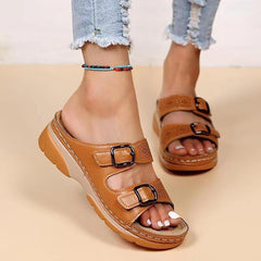 Damen Wedges Sandalen