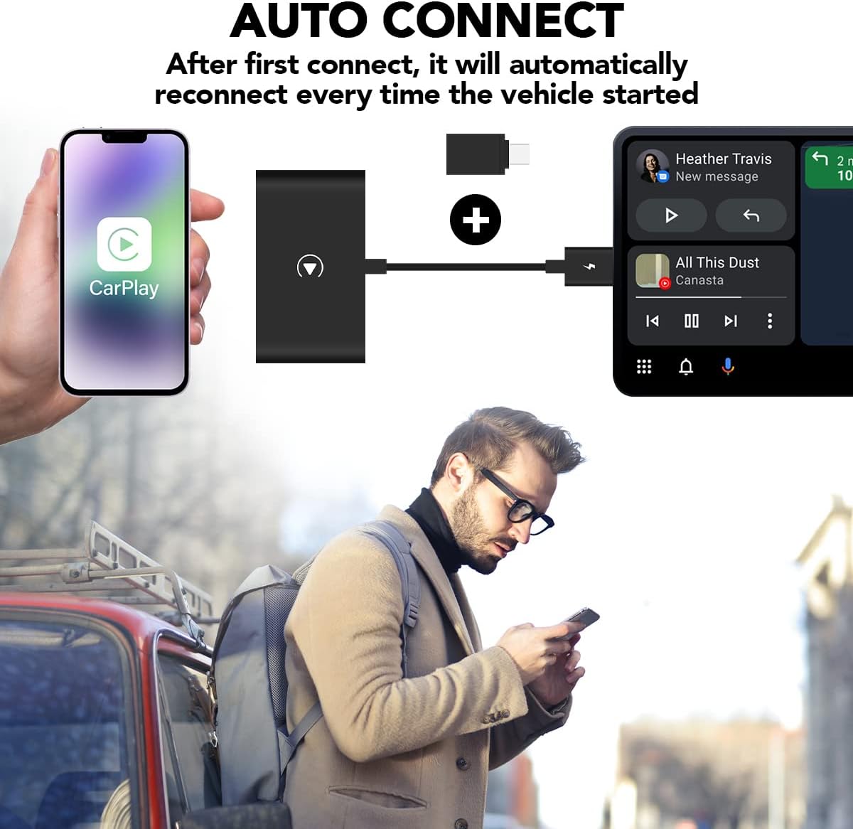 Kabelloser Carplay Adapter