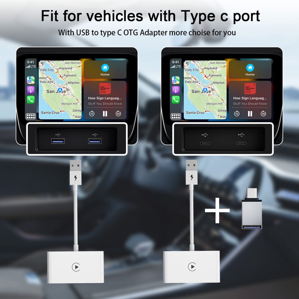 Kabelloser Carplay Adapter