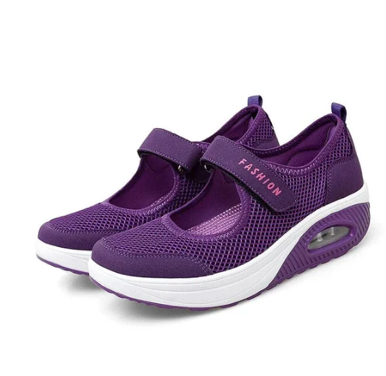 Dehnbare atmungsaktive leichte Walkingschuhe