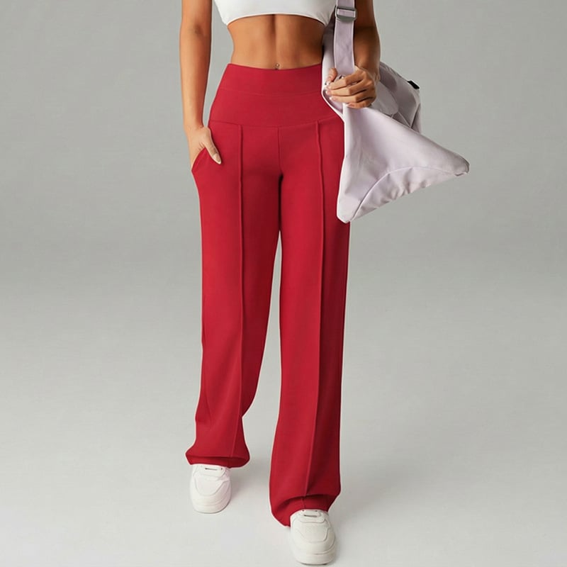 💥50K+ SOLD💕Women's Plain Loose Straight Leg Pants