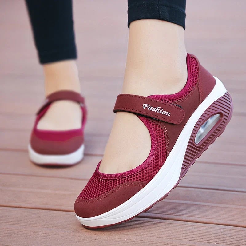 Dehnbare atmungsaktive leichte Walkingschuhe