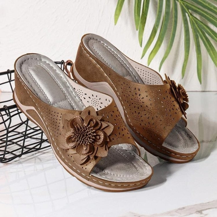 Soft Bottom Massage Orthopedic Wedge Slide Sandals