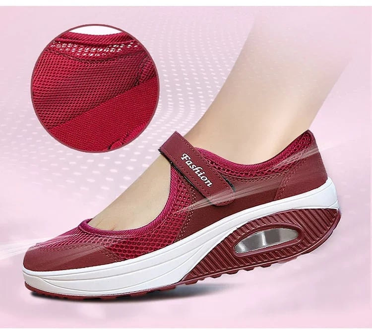 Dehnbare atmungsaktive leichte Walkingschuhe