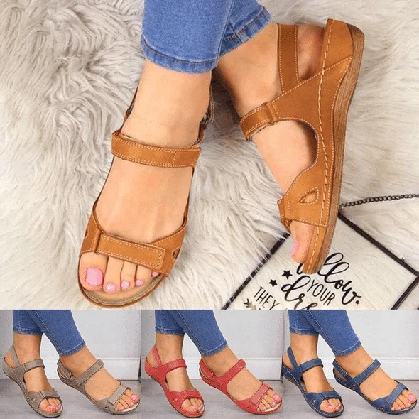 Premium Damen-Sandalen aus Kunstleder