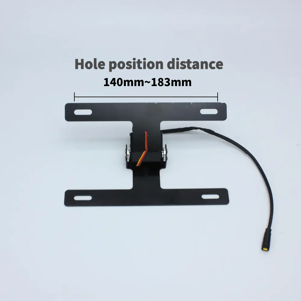 Electric Motorcycle License Plate Holder