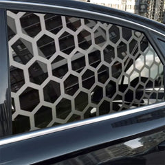 Honeycomb Car Window Stickers Carving Series