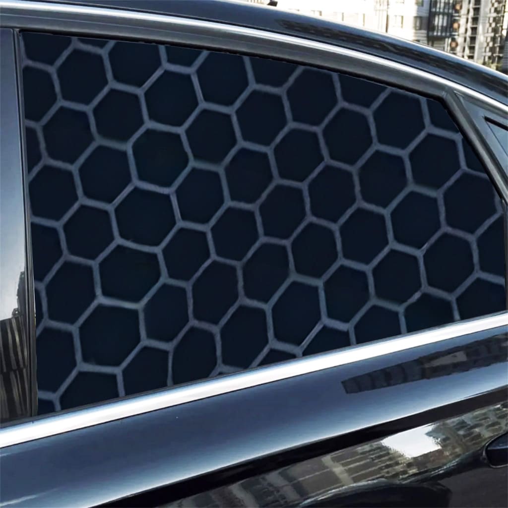 Honeycomb Car Window Stickers Carving Series