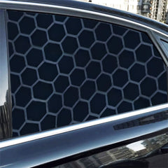 Honeycomb Car Window Stickers Carving Series