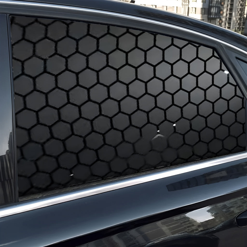 Honeycomb Car Window Stickers Carving Series