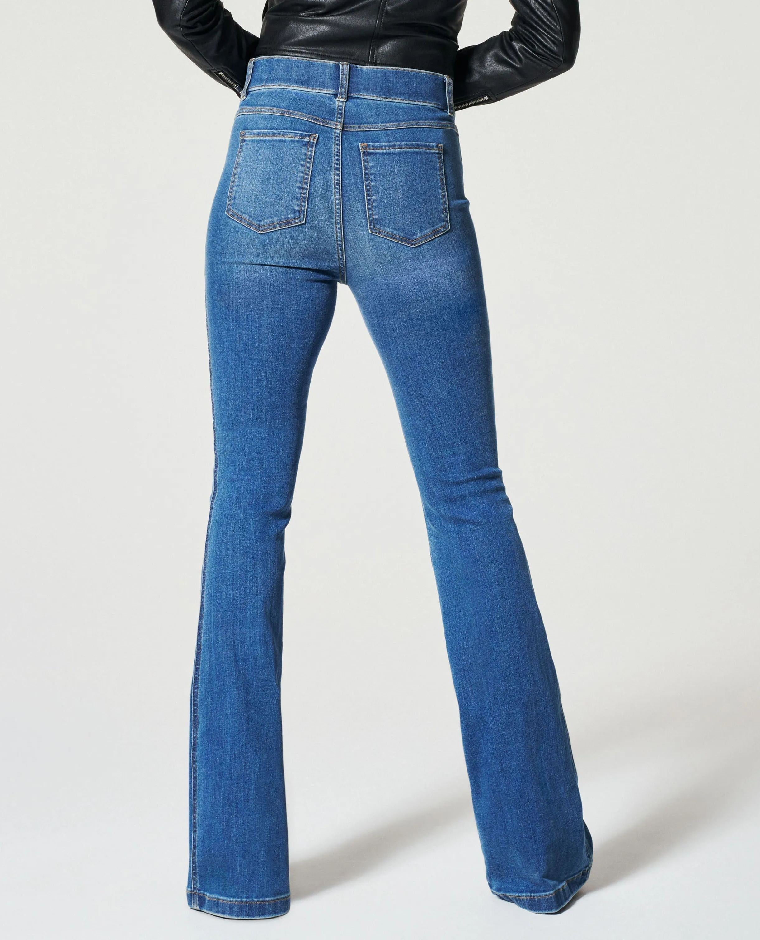 Neue eng anliegende Vintage Flared Jeans (2 kaufen, kostenloser Versand)