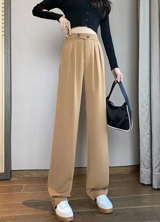 Freizeithose für Damen, lang, locker geschnitten (3 kaufen, kostenloser Versand)