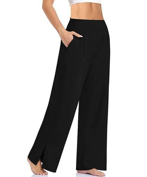 Damen Weite Hose Lässig Locker Yoga Sweatpants