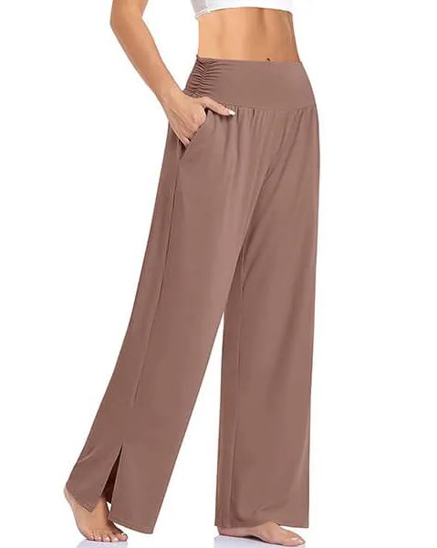 Damen Weite Hose Lässig Locker Yoga Sweatpants