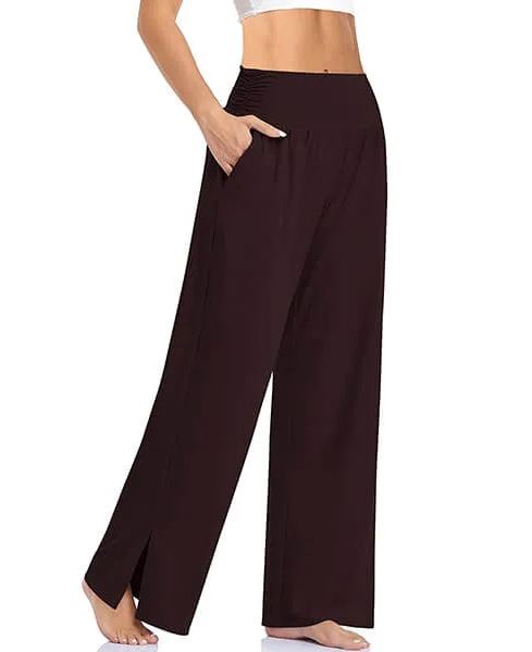 Damen Weite Hose Lässig Locker Yoga Sweatpants