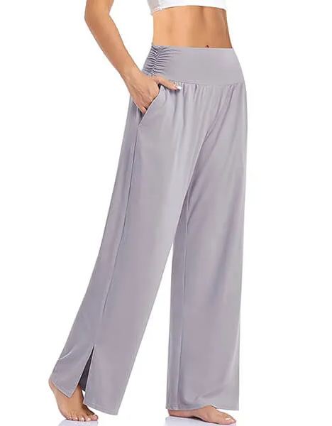Damen Weite Hose Lässig Locker Yoga Sweatpants