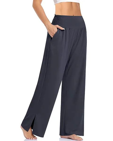 Damen Weite Hose Lässig Locker Yoga Sweatpants
