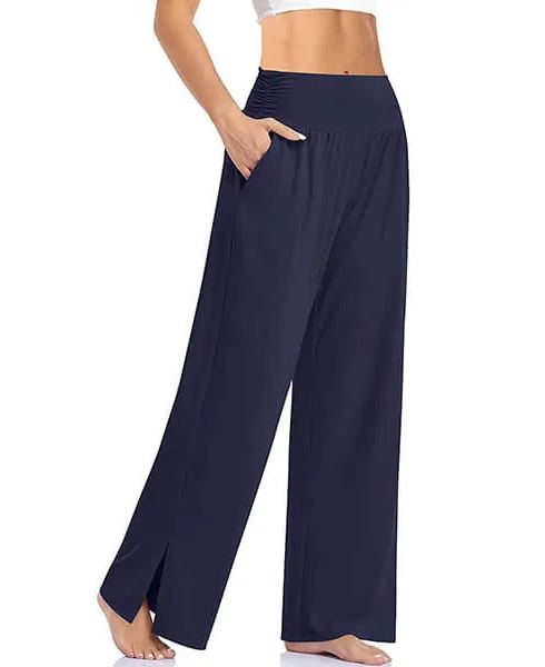 Damen Weite Hose Lässig Locker Yoga Sweatpants