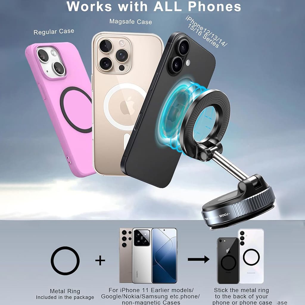 Magnethalterung für Mobiltelefone