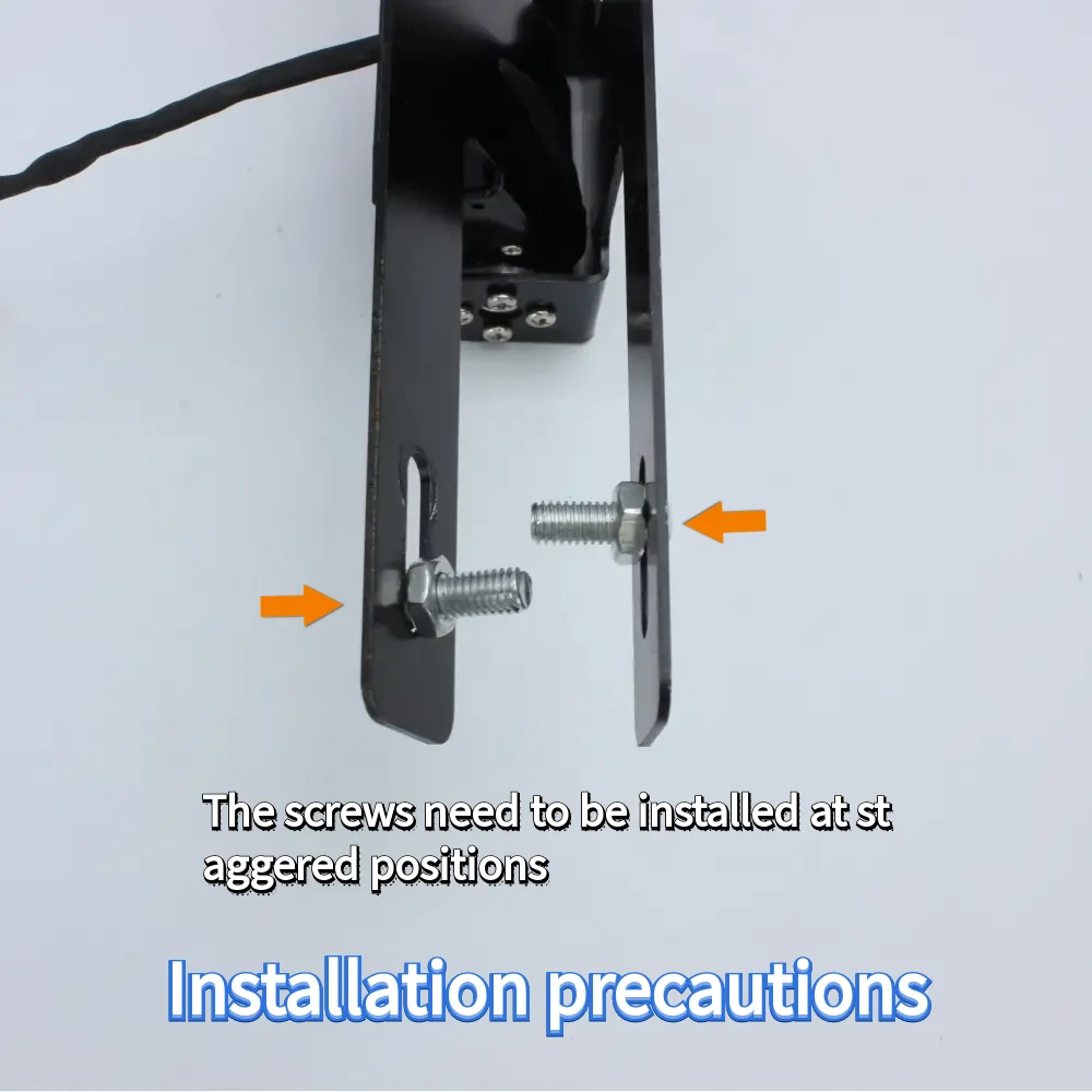 Electric Motorcycle License Plate Holder