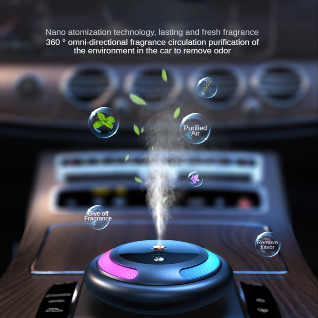 Smarter LED-Autoduftspender