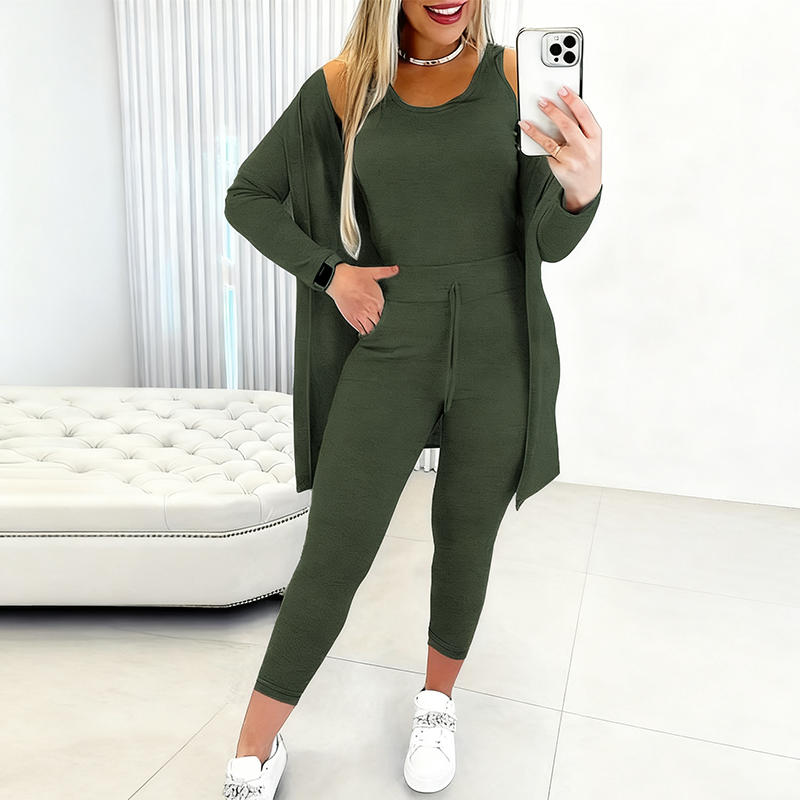 Damen Freizeitmode 3-teiliges Set