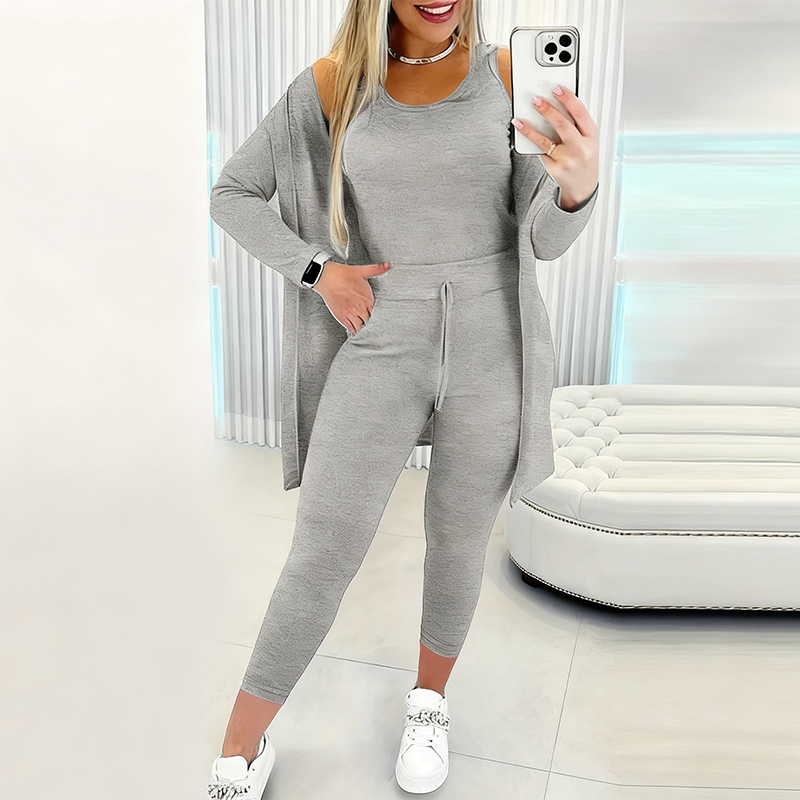 Damen Freizeitmode 3-teiliges Set