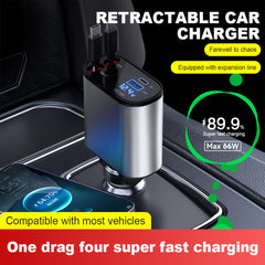 Retractable Fast Car Charger